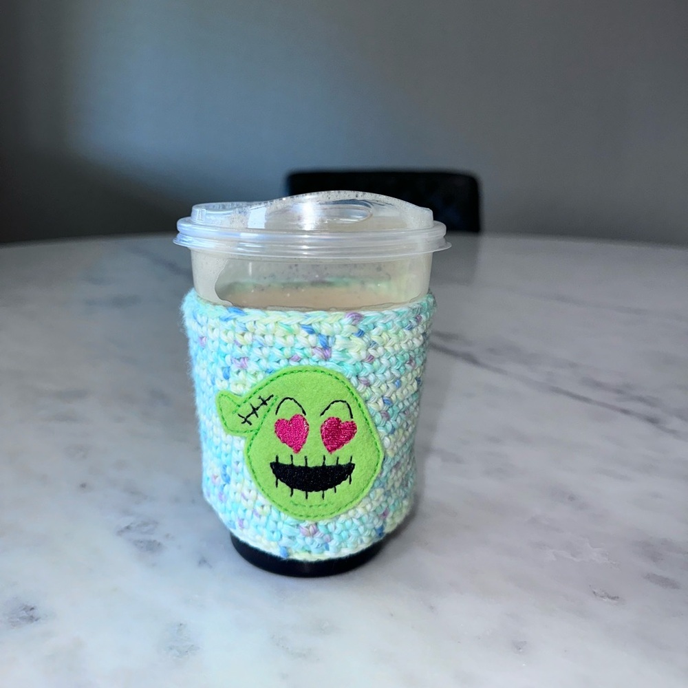 Crochet Oogie Boogie Coffee Cozy